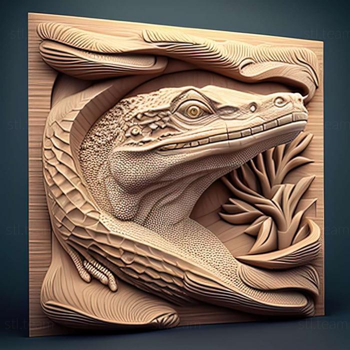 3D модель Varanus ornatus (STL)